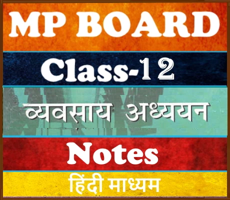 MP Board Class-12 व्यवसाय अध्ययन Business Study Notes